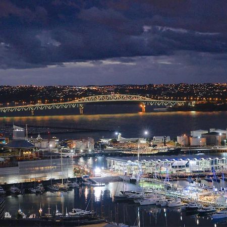 شقة Magnificent Skytower, Sea, Habour View In Cbd أوكلاند المظهر الخارجي الصورة