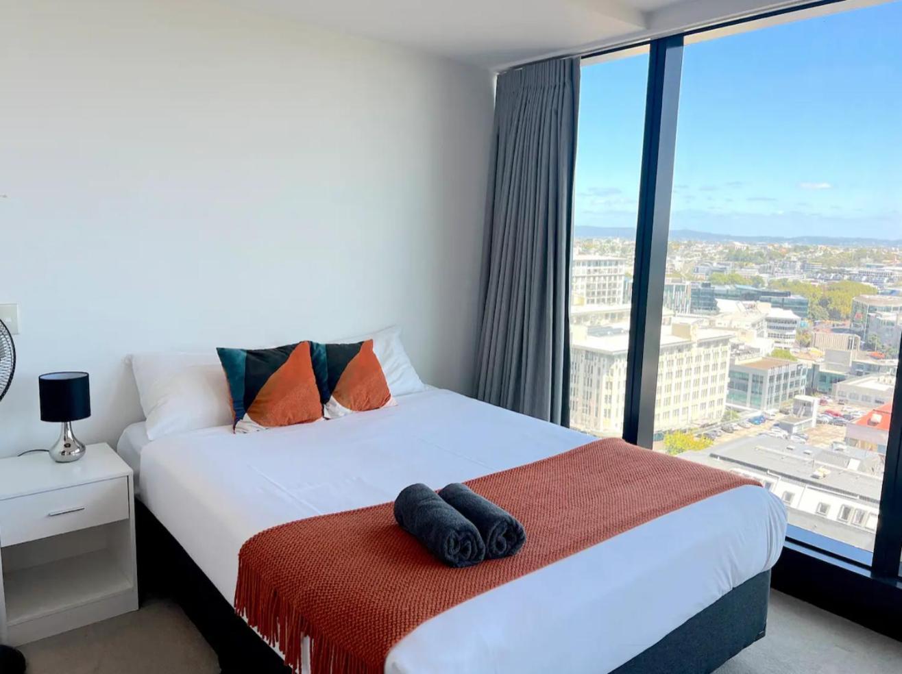 شقة Magnificent Skytower, Sea, Habour View In Cbd أوكلاند المظهر الخارجي الصورة