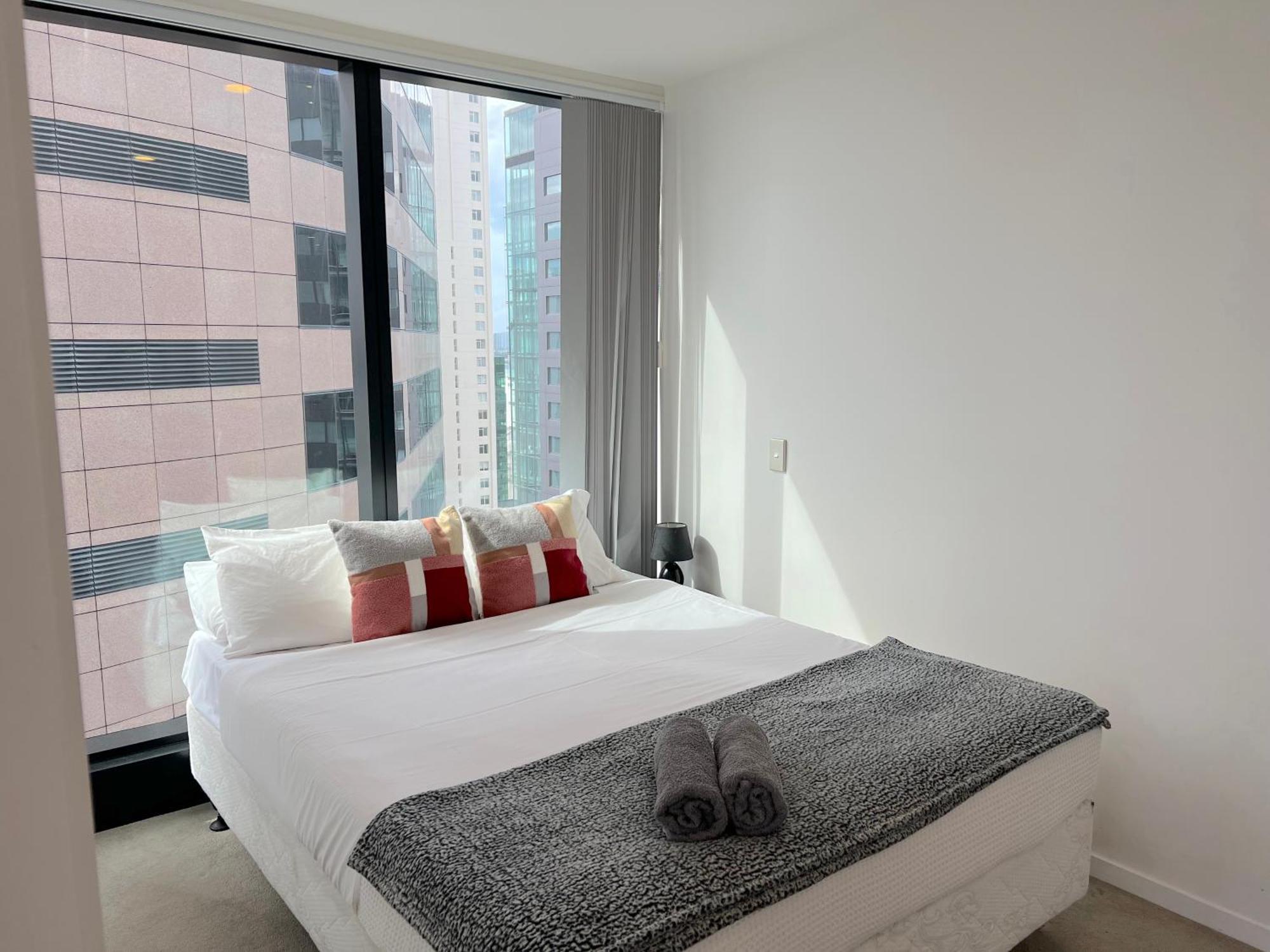 شقة Magnificent Skytower, Sea, Habour View In Cbd أوكلاند المظهر الخارجي الصورة