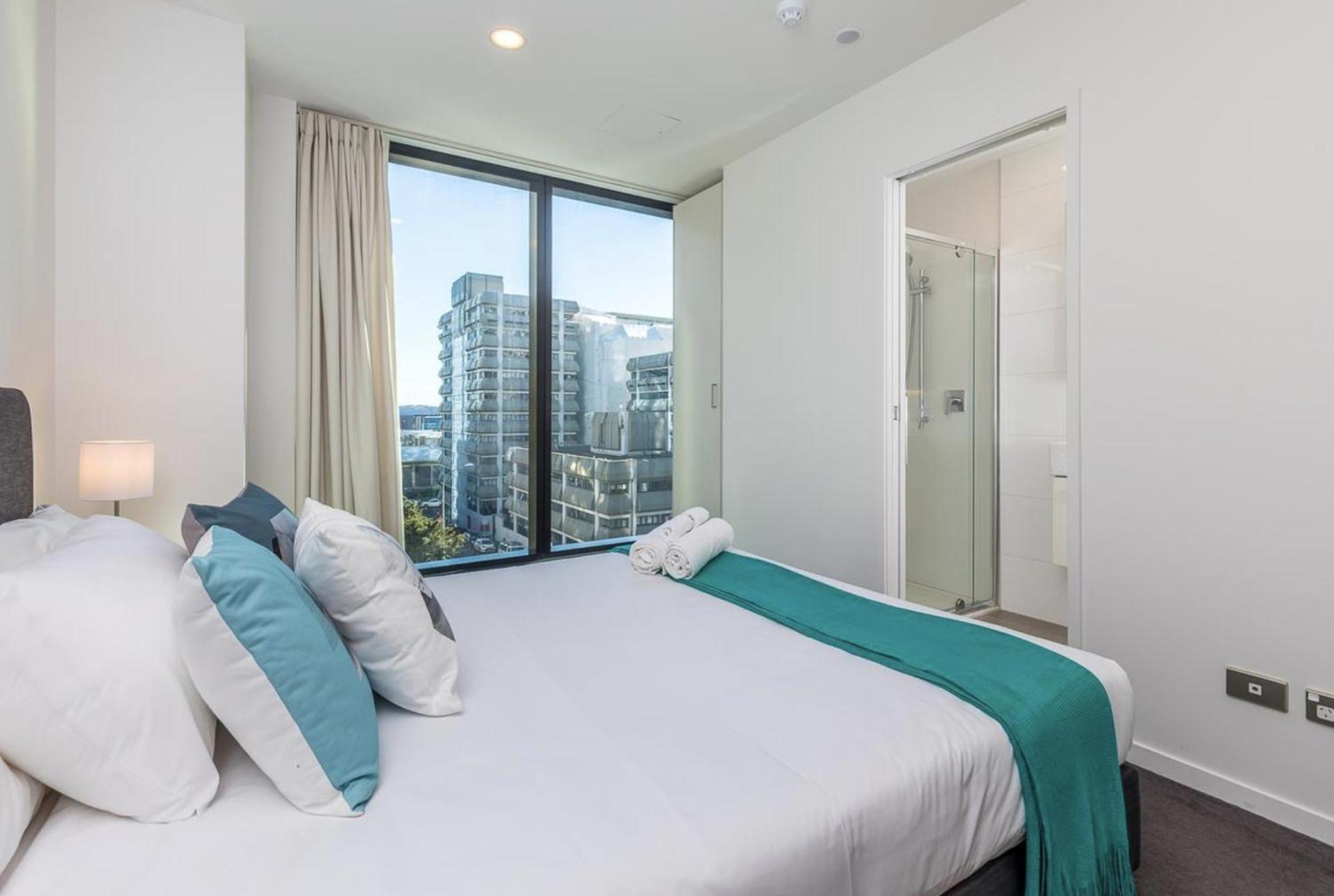 شقة Magnificent Skytower, Sea, Habour View In Cbd أوكلاند المظهر الخارجي الصورة