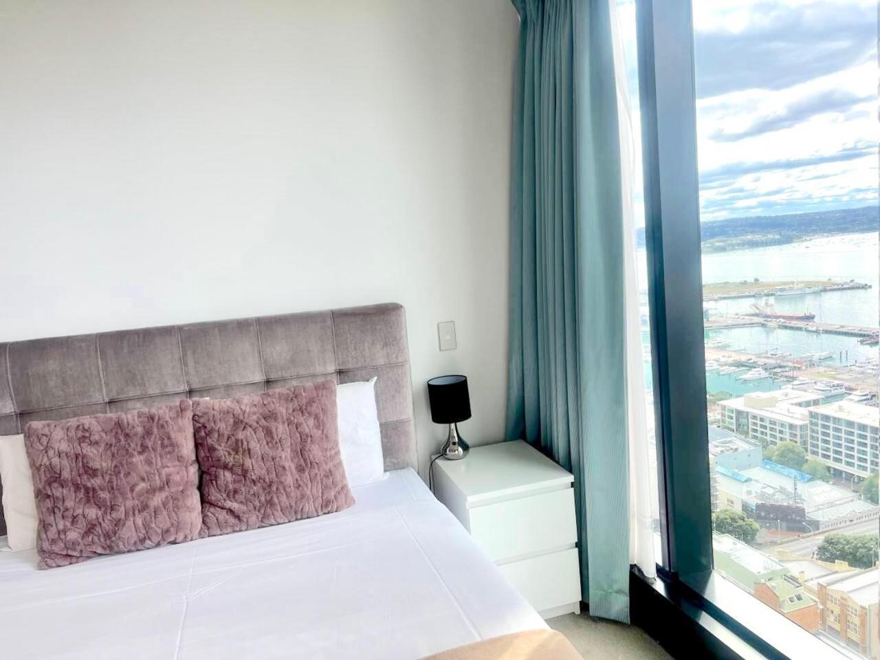 شقة Magnificent Skytower, Sea, Habour View In Cbd أوكلاند المظهر الخارجي الصورة