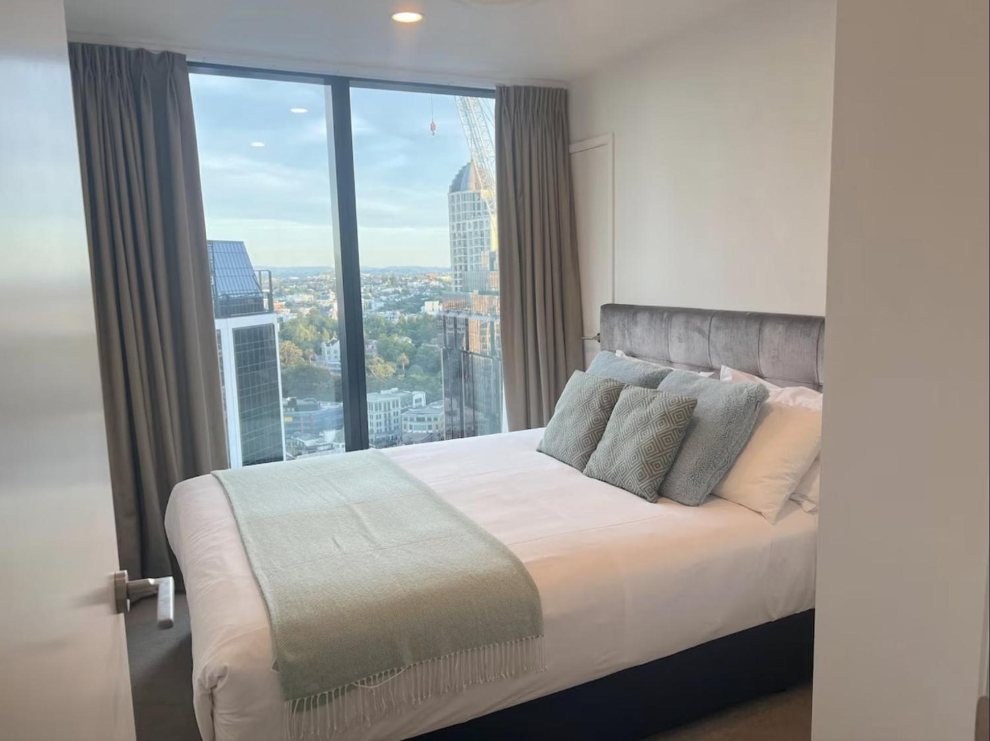 شقة Magnificent Skytower, Sea, Habour View In Cbd أوكلاند المظهر الخارجي الصورة